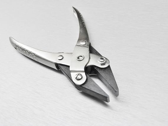 Parallel Action Pliers Flat Nose Smooth Jaw 5-1/2" Jewelry Plier 140mm W/Spring