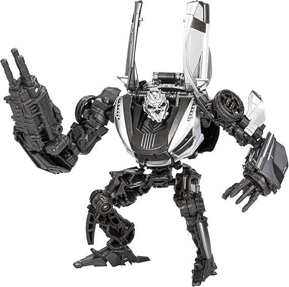 Transformers Toys Studio Series 88 Deluxe Class Revenge of the Fallen Sideways Action Figure - Ages 8 and Up, 4.5-inch