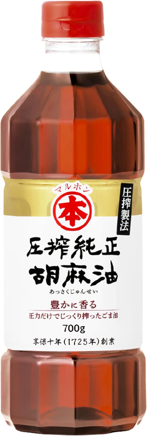 Maruhon Toasted Pure Sesame Oil, 700 g | Made In Japan | New Stock
