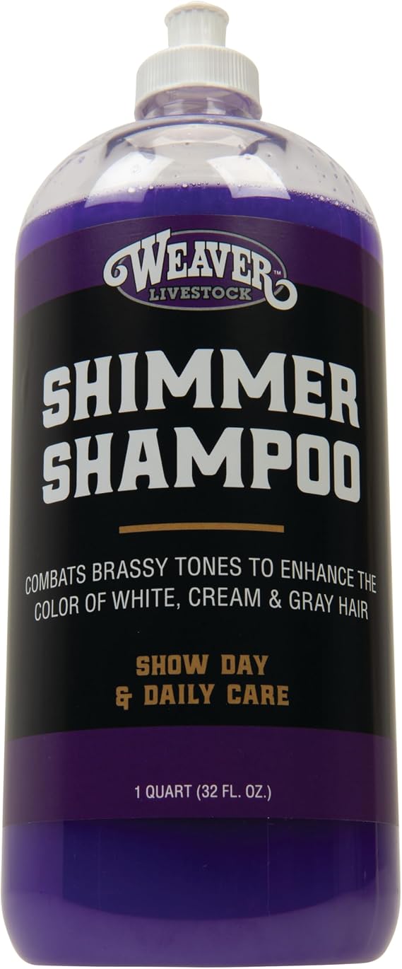 Weaver Leather Shimmer Shampoo, Quart