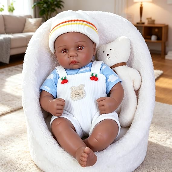 Silicone Baby Boy Doll, 15Inch Full Body Silicone [No Vinyl]