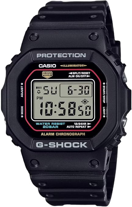 Casio DW-5600RL-1ER Digital Quartz Black Watch