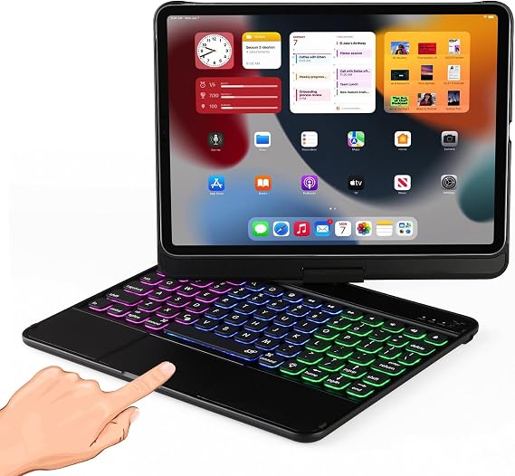 Keyboard case for iPad 11th A16 2025&10th Generation 10.9 inch 2022