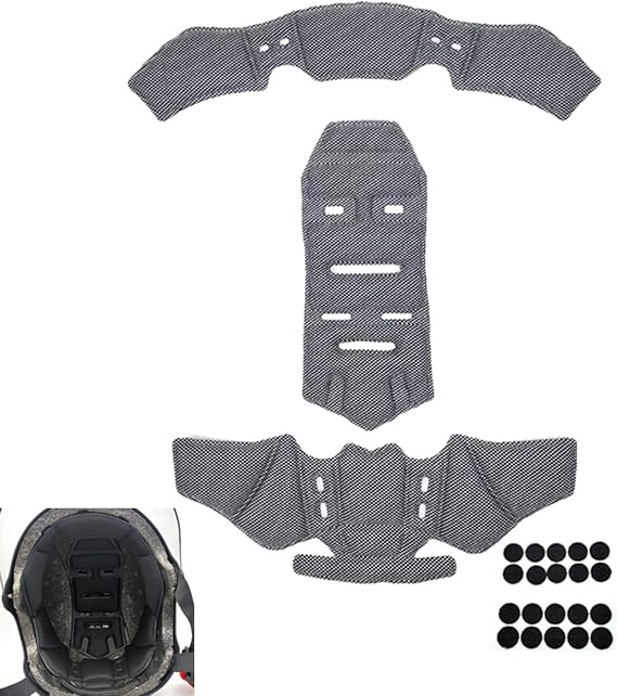 Motorcycle Helmet Liner Replacement for LS2 FF358 FF396, Washable Removable Helmet Protection Liner Cushion, Breathable Motorcycle Helmet Padding, B Gray