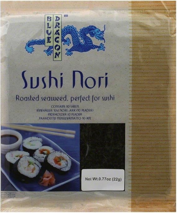 Sushi Wrapper Nori 0.77 Ounces (Case of 10)