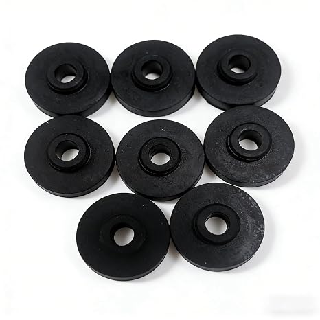 Rubber Motor Mounts Natural Rubber Round for Vibration 8 Pack