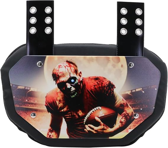 Football Back Plate, Lower Back Pads for Football Players, Rear Protector, Adult