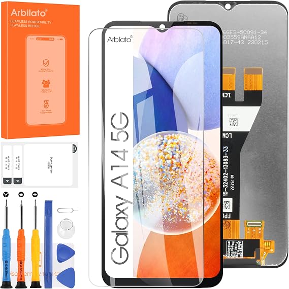 Screen for Samsung Galaxy A14 5G Screen Replacement for Samsung A146 LCD Screen SM-A146P,SM-A146U,SM-A146U1,SM-A146U1/DS Touch Display Digitizer Assembly Repair Parts No Frame(Not Fit A146B)