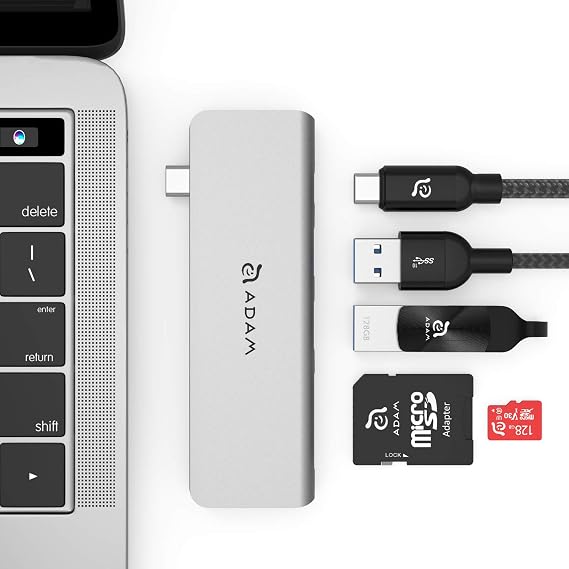 CASA HUB 5E USB-C 3.1 5 Port Card Reader Hub