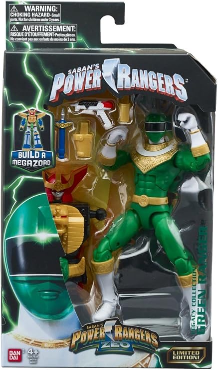 pawa-renzya-zio regasi-korekusyon 6 Action Figures guri-nrenzya-/Power Rangers Zeo 2017 Legacy Collection Green Ranger US by Bandai Super of Corps o-renzya- [parallel import goods]