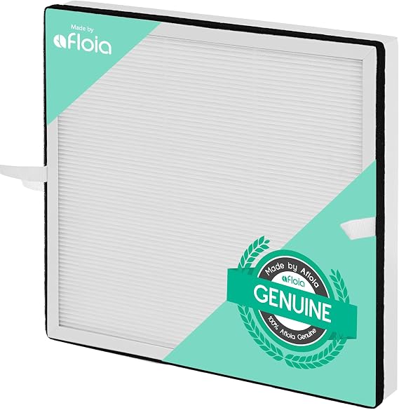 Afloia Europa Replacement Filter | 4-Stage Filtration with Removable Washable Pre-Filter for Pet Hair, Dander, Dust, Pollen, Smoke, Mold and Odors