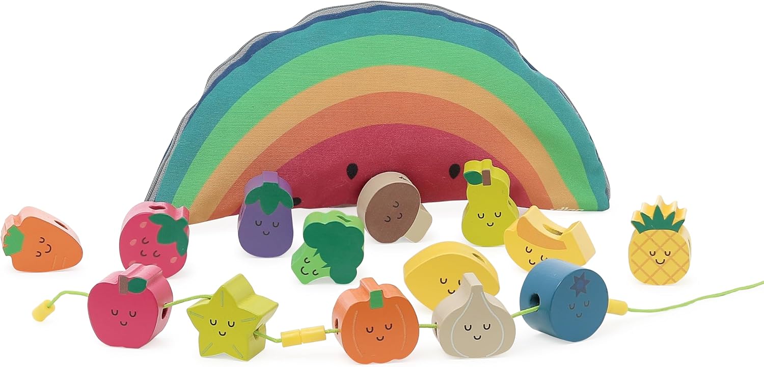 Wooden Beads, Tutti Frutti-Andy Westface, 7416, Multicoloured, Baby