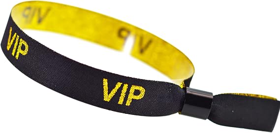 20pcs VIP Cloth Event Wristbands-Color Wristband Suitable for Party Concert Clubs-Personalized Admission Wristband for Events