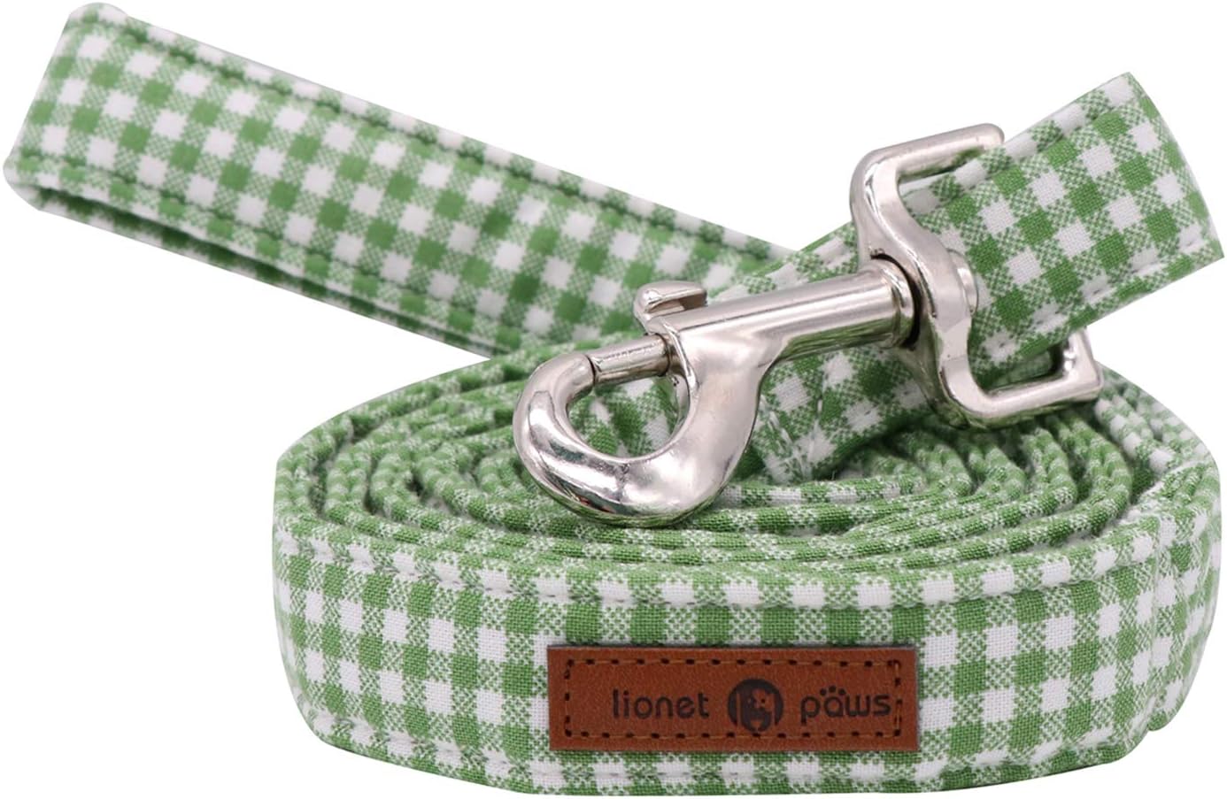 Lionet Paws Spring Daisy Dog Leash Matching Dogs Collar for Small Medium Dog