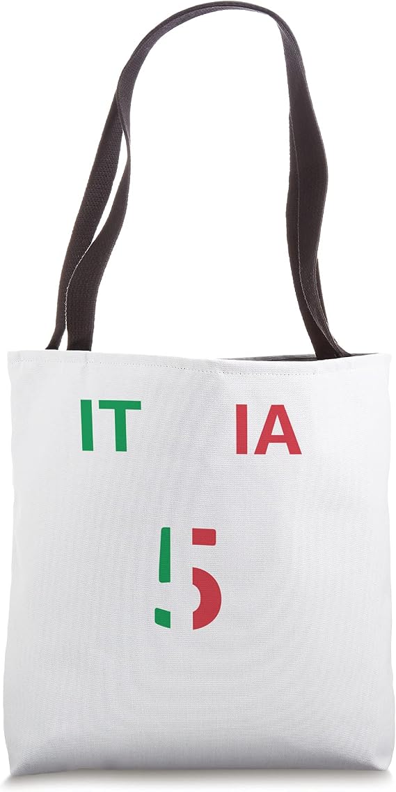 Flag Italia Tote Bag