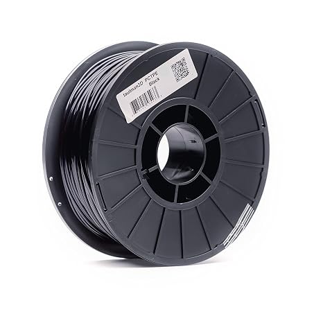 Nylon Filament PCTPE CoPolymer 2.85mm (3mm) 3D Printer Consumable, Flexible Polyamide (PA) 1lb Spool, Fits Nearly All FDM 3D Printers (Black)