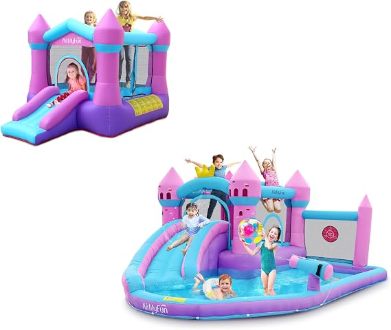 AirMyFun Pink Bounce House