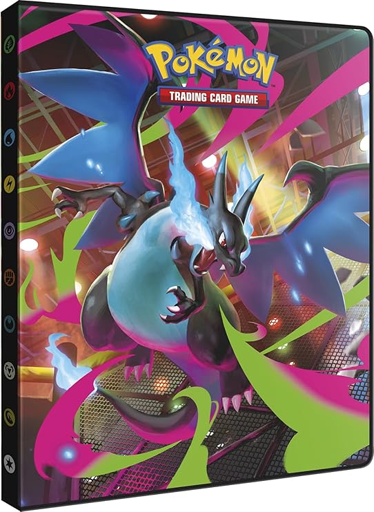Asmodee - Ultra Pro - Pokémon - Mega-Evolution: Fantasmagoric Alevler (ME02): Pokemon Not Defteri - Kapasite: 252 kart - Masa oyunları - koleksiyon kartı aksesuarı