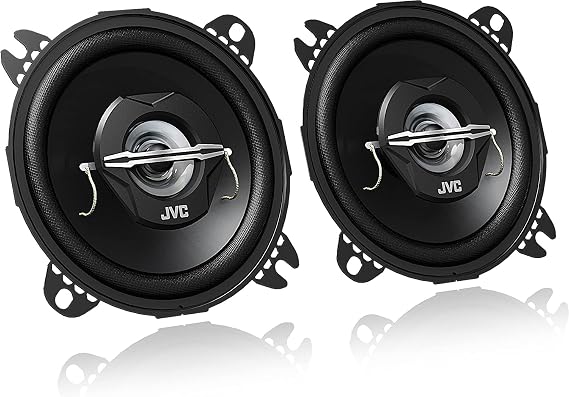 JVC CS-J420X 4-Inch 210 Watts 2-Way Coaxial Car Stereo Speakers (Pair)
