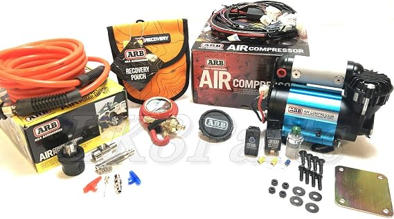 Proper Spec Ultimate Wheeler ARB Air Compressor KIT, E-Z Tire Deflator & Pump Up Kit 4x4