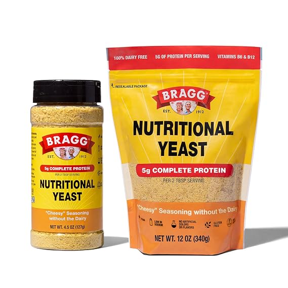 Bragg Nutritional Yeast Seasoning + Bragg Nutritional Yeast Seasoning