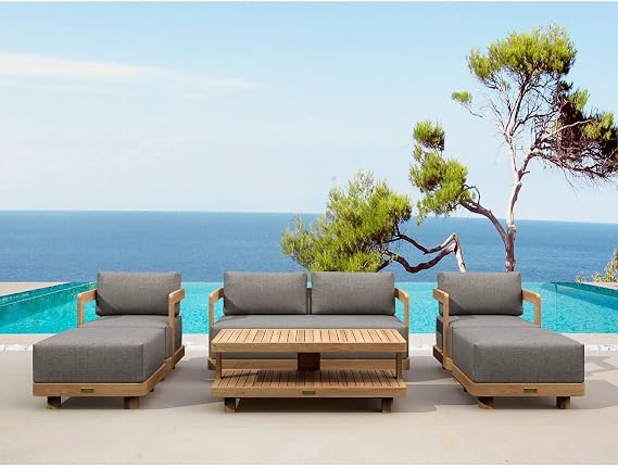 Maykoosh Deep Seating Furniture Set - 6 Piece Living Room Decor