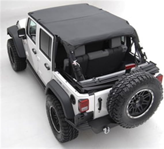 Smittybilt Extended Top Black Diamond (07-09 JKU) - SB94535