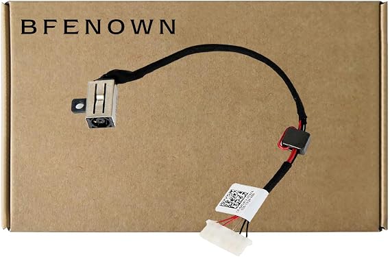 Replacement DC Power Jack Cable for Dell Inspiron 15 3000 15-5000 5551 5552 5555 5557 5558 5559 14-5458 5459 5455 5452 P51F P64G DC30100UD00 Vostro 3458 3558 3559 P65G 3559 17-5000 5755 KD4T9