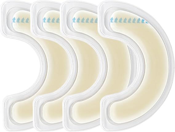 40PCS Ostomy Barrier Strips, Medical Hydrocolloid Ostomy Supplies, Elastic Barrier Strips, Waterproof Leak-Free Skin Adhesive Tapes for Stoma Care