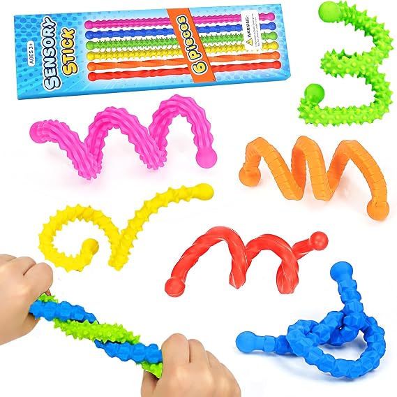 Fidget Toys for Kids, Sensory Toys, Fidgets for Classroom, Bulk 6 Pack