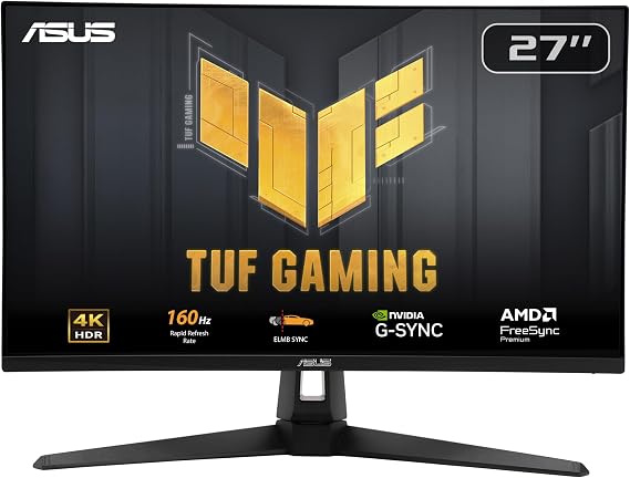 ASUS TUF Gaming VG27UQ1A 27 Inch 4K Fast IPS 160Hz Gaming Monitor