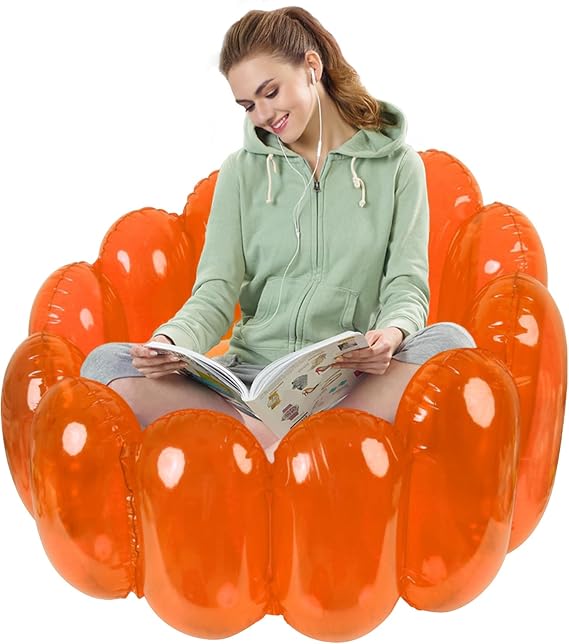 Inflatable Chairs for Adults - Blow up Couch Outdoor Chair,Maximum Load 250Lbs, Inflatable Lounge Chair, Blow up Furniture for Swimming Pool, Dorm, Yard