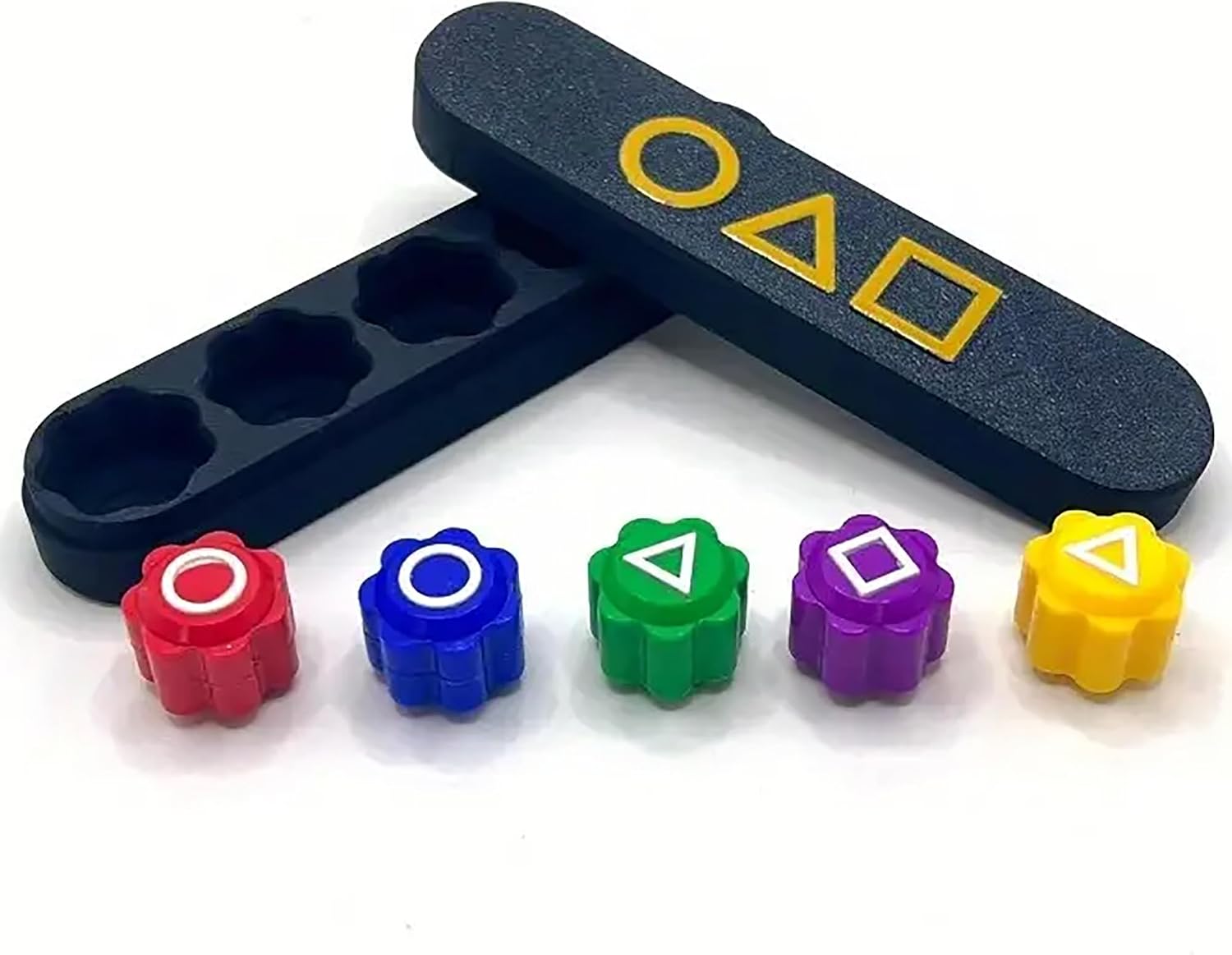 5 Stone, Gonggi, Good Quality, Premium Custom Ziplock Box, Traditional Game, Colorful Game Parts and Custom Carrying Box