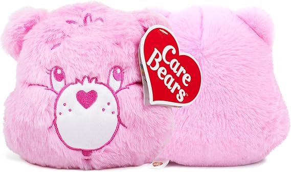 Care Bears Cheer Bear Heatable Plush, Microwavable Soft Toy, Warm Cuddly Stuffed Animal, Cozy Plushie for Comfort, Great Gift for Kids & Adults