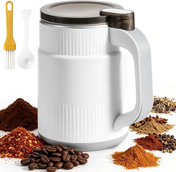 Spice Grinder Electric 500ml 200W 304 Stainless Steel Blade
