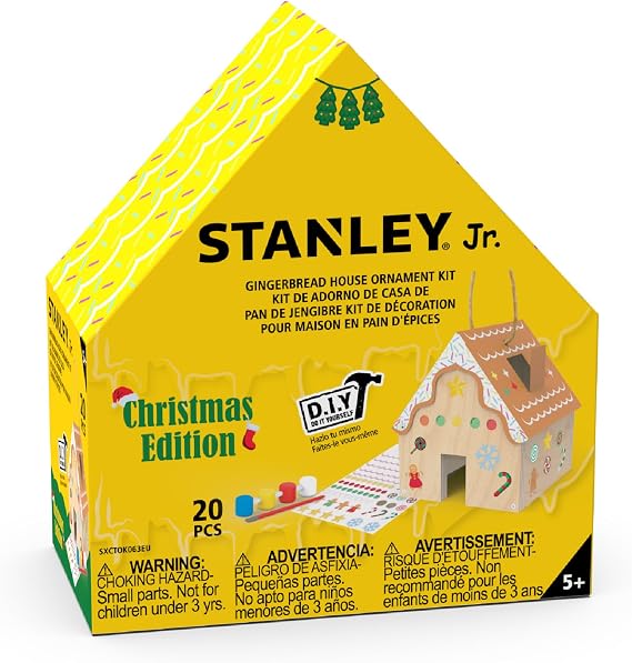 Red Toolbox Stanley Jr. Holiday Gift Christmas Edition (Gingerbread House)