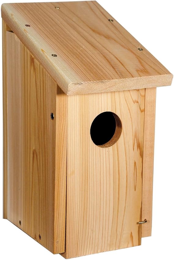 Woodlink Woodpeck Cedar Woodpecker House Brown, 15.125"H