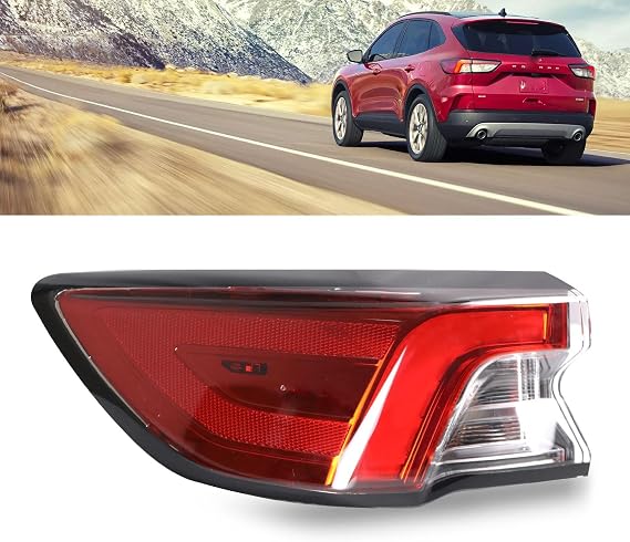 LED Tail Light Compatible With 2020-2022 Ford Escape Outer Driver Side