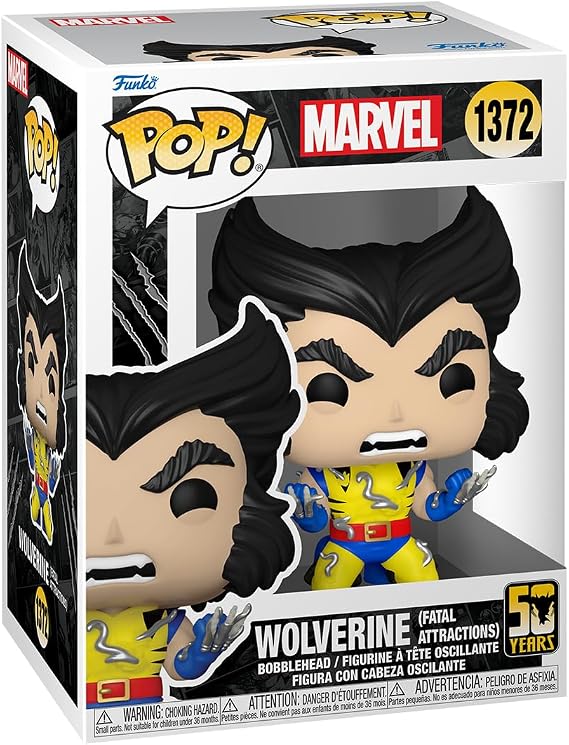 Funko Pop! Marvel: Wolverine 50. Yıldönümü - Wolverine (Önemli Yerler)