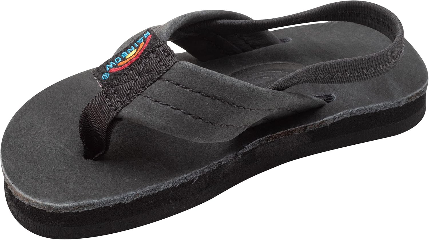 Rainbow Sandals Kids Single Layer Premier Leather - With Backstrap
