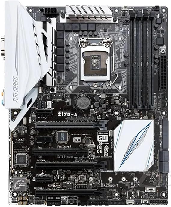 Computer Motherboards Fit for Asus Z170-A Desktop Motherboard Z170 Socket LGA 1151 I7 I5 I3 DDR4 64G SATA3 USB3.0 ATX