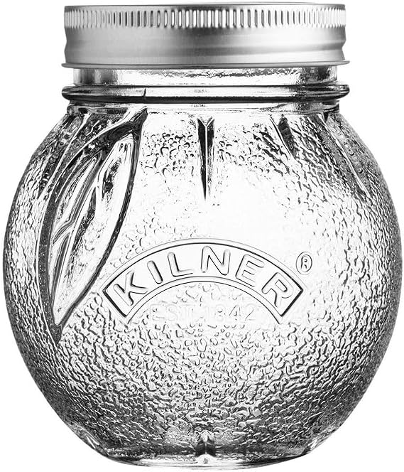 Kilner 13.5 oz Orange Fruit Jar