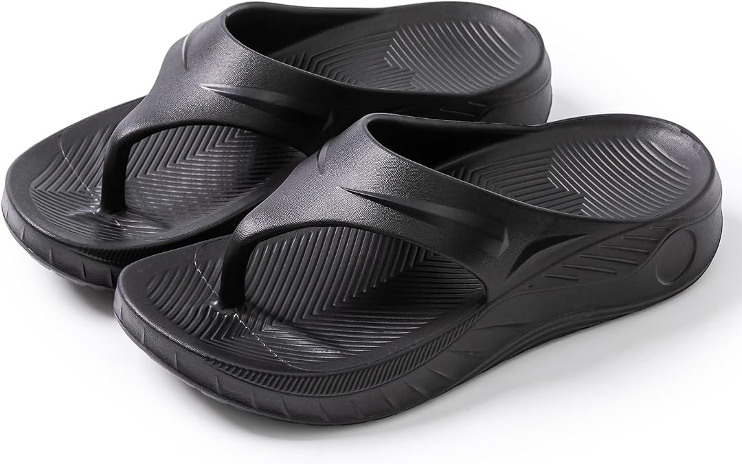 Arch Support Flip Flops for Men & Women Orthotic Sandals for Plantar Fasciitis Relief Lightweight, Cushioning, Shock-Absorbing Thong Sandals for Walking, Foot Pain & All-Day Comfort