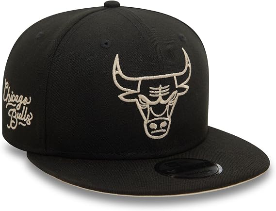 New Era 9Fifty Snapback Cap Wordmark Chicago Bulls - S/M Black