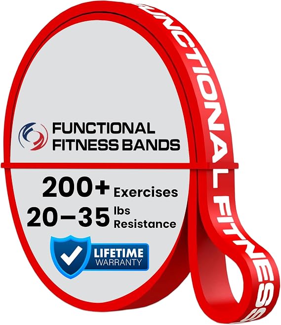 Rubberbanditz Pull Up Assist Resistance Bands Heavy Duty Loop Exercise Workout Bands for Powerlifting, Mobility, and Stretching