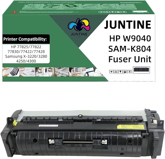 W9040 SAM-K804 Fuser Unit Replacement for HP W9040 SAM-K804 Compatible with HP 77825 77822 77830 77422 77428 SAM-X-3220 3280 4250 4300 Printers(110V-100K,1-Pack)