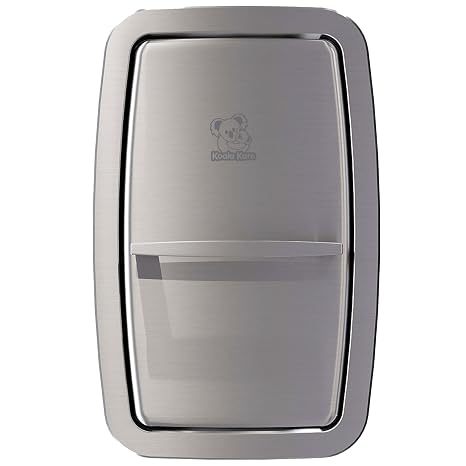 Koala Kare Baby Changing Station Vertical Recessed-Mounted, Model KB311-SSRE (Stainless Steel)