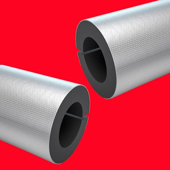 Pipe Insulation Waterproof Antifreeze,Flame-Retardant Foam Insulation,for Protecting Pipes and Heat Preservation,0.8/1/1.3/1.6/1.8/2.3/2.9/3.5/4.2inch ID,3.28 Feet,Black (Size : 22mmx42mm)