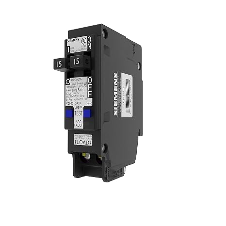 15A 120V 1-Pole Tandem CAFCI Type QTAN Circuit Breaker