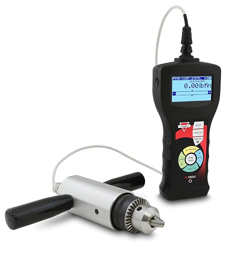 FSB2 Chuck Clamp Torque Gauge, 17lbf.in x 0.01lbf.in, Built-in Wireless, microSD, USB, Peak and Multi Peak Detection